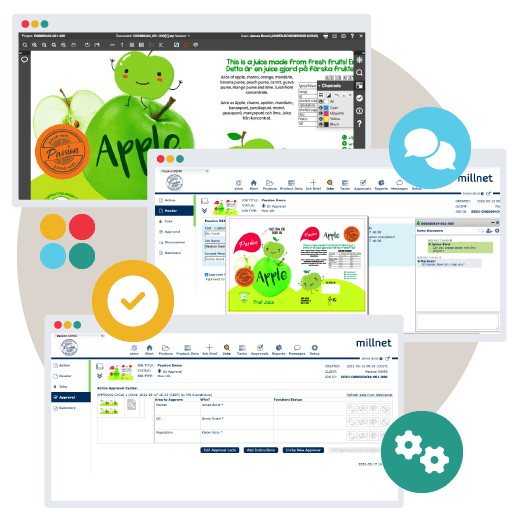 Packaging Artwork Management Software Online Approval Atom Millnet