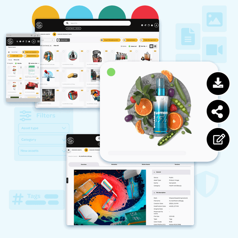gestion des actifs numériques-dam-atom